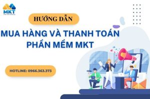 Hướng dẫn thanh toán phần mềm