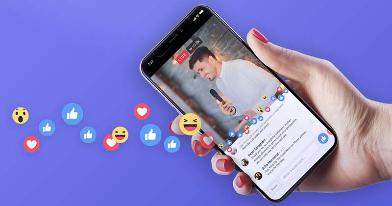 Livestream trên Facebook Livestream trên Facebook