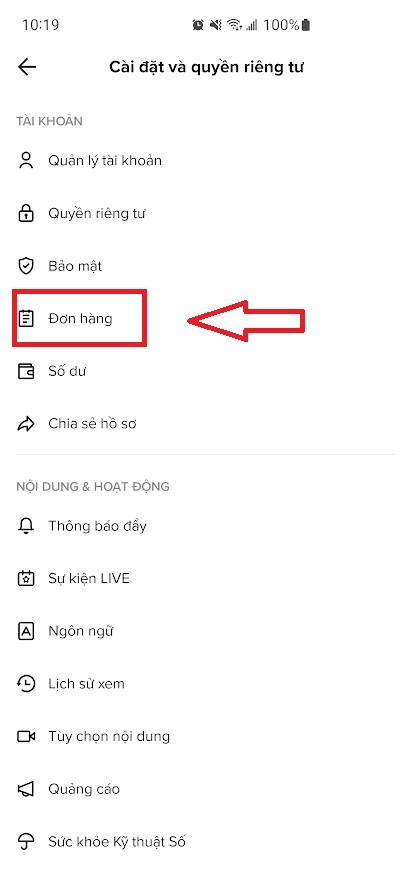 Hướng dẫn cách hủy đơn hàng trên Tiktok 2 Hướng dẫn cách hủy đơn hàng trên Tiktok 2
