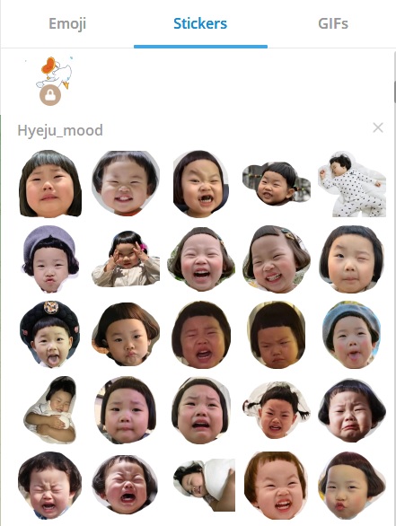 Kho tàng sticker trên Telegram đa dạng Kho tàng sticker trên Telegram đa dạng