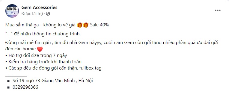 Mẫu content bán giày với chương trình khuyến mãi 3 Mẫu content bán giày với chương trình khuyến mãi 3