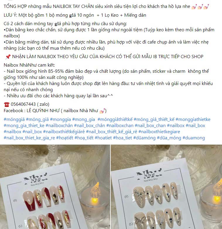 Bài viết quảng cáo Nail box 5 Bài viết quảng cáo Nail box 5
