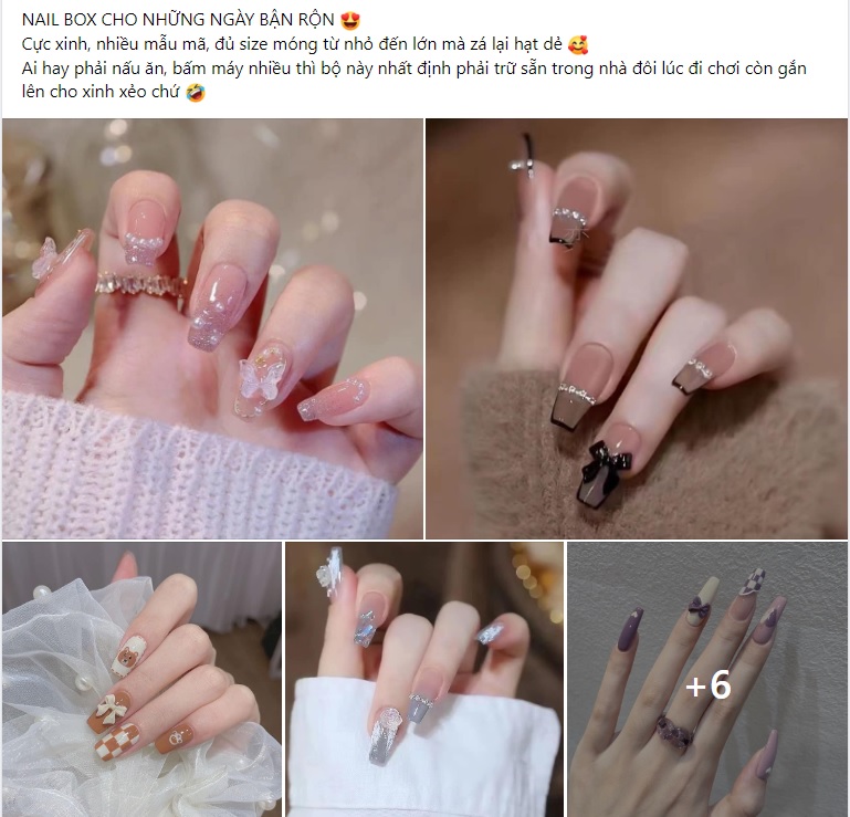 Bài viết quảng cáo Nail box Bài viết quảng cáo Nail box