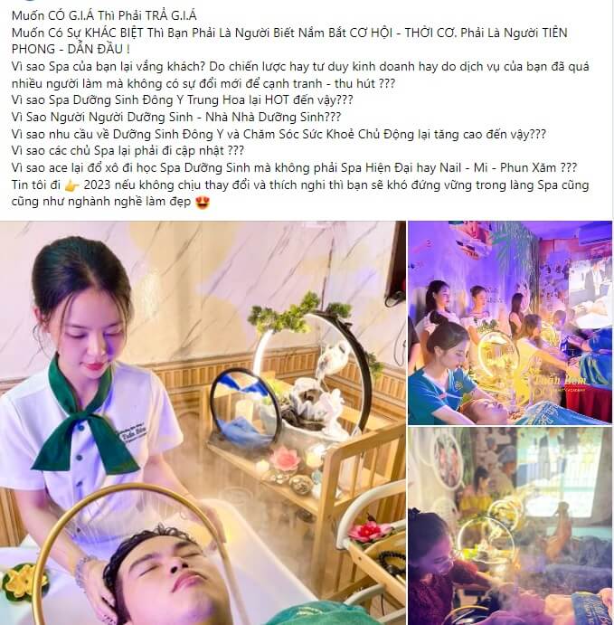 Bài viết Pr spa Bài viết Pr spa