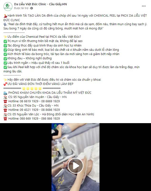 Mẫu content trị nám tăng tỷ lệ chốt đơn