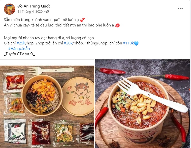 Mẫu stt content đồ ăn Trung Quốc Mẫu stt content đồ ăn Trung Quốc
