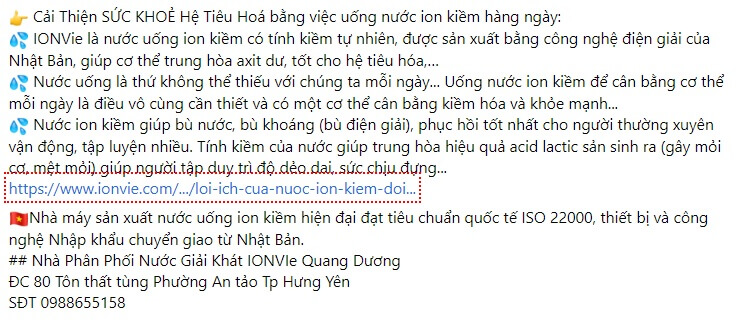 Mẫu content quảng cáo nước giải khát 1 Mẫu content quảng cáo nước giải khát 1