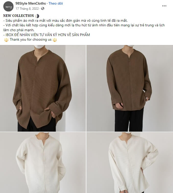 Mẫu content ra mắt sản phẩm mới 5