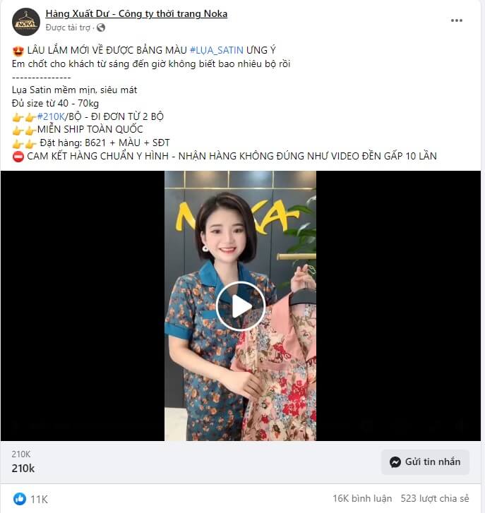 Mẫu content review sản phẩm ngành thời trang 2 Mẫu content review sản phẩm ngành thời trang 2