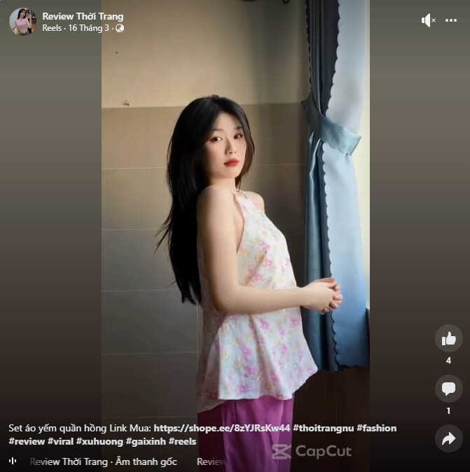 Mẫu content review sản phẩm ngành thời trang 4 Mẫu content review sản phẩm ngành thời trang 4