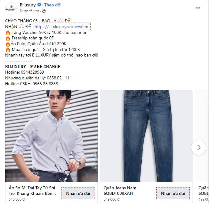 mẫu content giảm giá mẫu content giảm giá