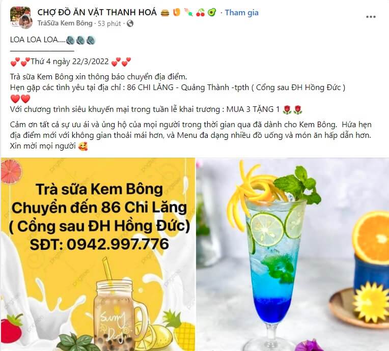 Quảng cáo trà sữa nhà làm 5