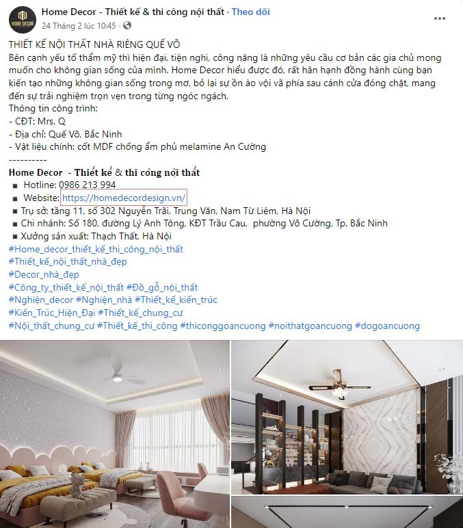 Mẫu content bán đồ nội thất Mẫu content bán đồ nội thất