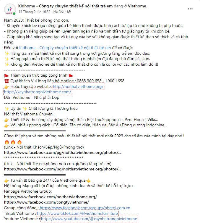 Mẫu content nội thất phòng bếp Mẫu content nội thất phòng bếp