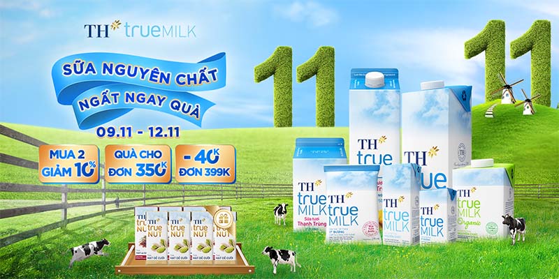 Chiến lược xúc tiến hỗn hợp (Promotion) của TH True Milk Chiến lược xúc tiến hỗn hợp (Promotion) của TH True Milk