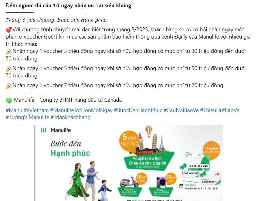 Mẫu content tri ân khách hàng số 9 Mẫu content tri ân khách hàng số 9