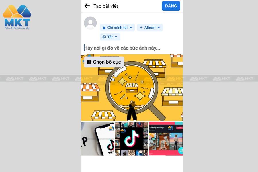 Cách viết caption cho từng ảnh trên Facebook đối với điện thoại Cách viết caption cho từng ảnh trên Facebook đối với điện thoại
