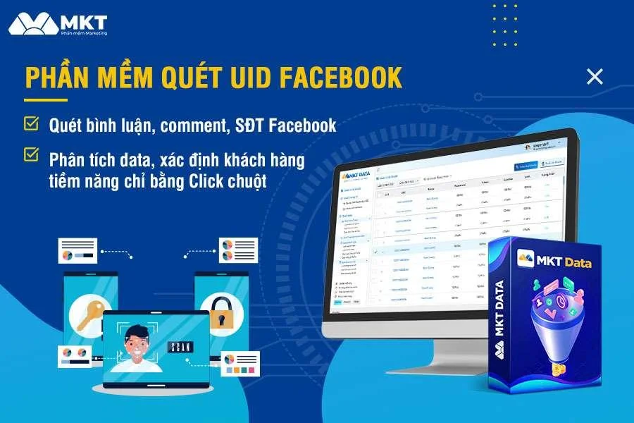 Chạy quảng cáo bằng tệp UID với phần mềm MKT Data
