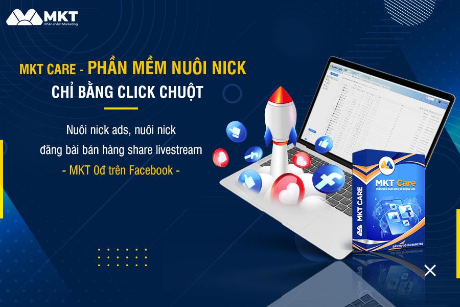 Tăng view story Facebook bằng phần mềm MKT Care