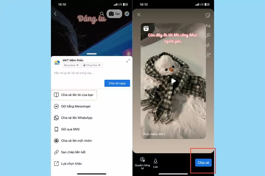 Cách chia sẻ reels lên story Facebook trên điện thoại chỉ 3 bước Cách chia sẻ reels lên story Facebook chỉ 3 bước