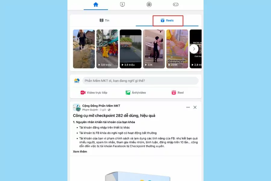 Cách chia sẻ reels lên story Facebook trên máy tính ai cũng nên biết Cách chia sẻ reels lên story Facebook trên máy tính
