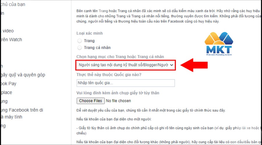 Cách đăng ký tích xanh Facebook Cách đăng ký tích xanh Facebook