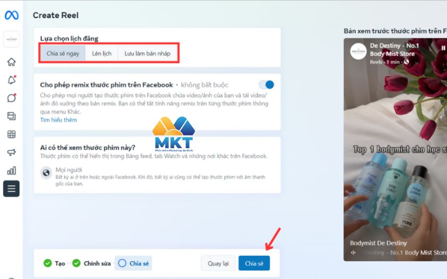 Cách đăng Reels trên Fanpage Facebook bằng máy tính Cách đăng Reels trên Fanpage Facebook bằng máy tính