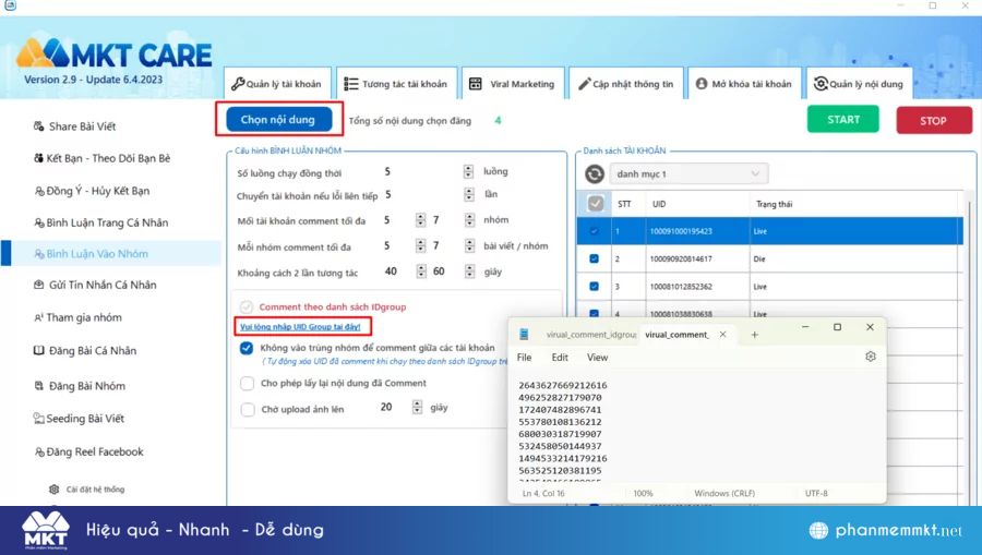 Cách comment dạo hàng loạt không tốn thời gian Cách comment dạo hàng loạt không tốn thời gian
