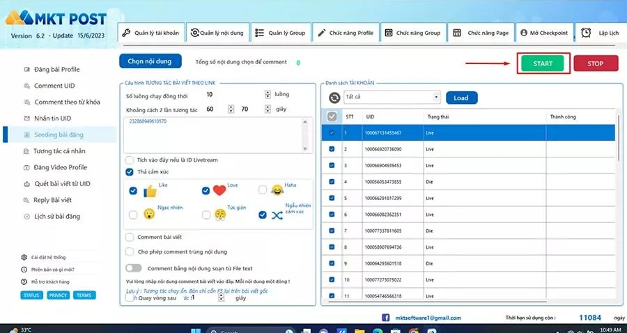 Cách hack like facebook ảnh không tụt bằng MKT Post Cách hack like facebook ảnh không tụt bằng MKT Post