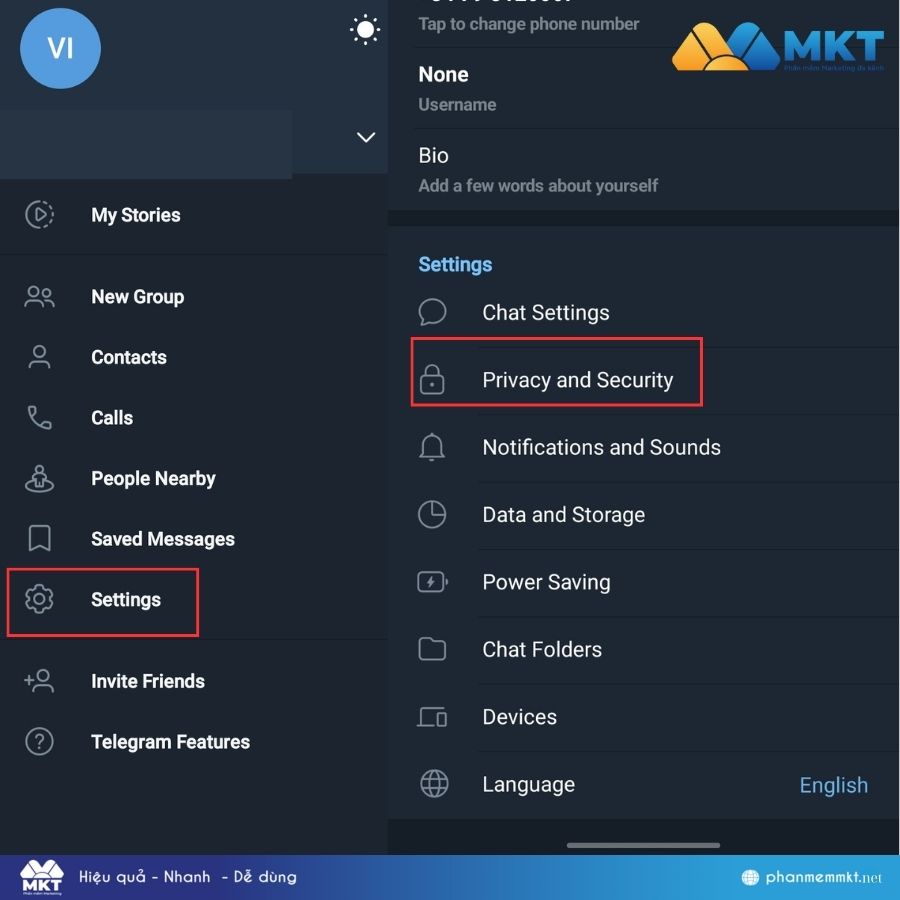 Thay đổi mật khẩu Telegram của bạn Thay đổi mật khẩu Telegram của bạn