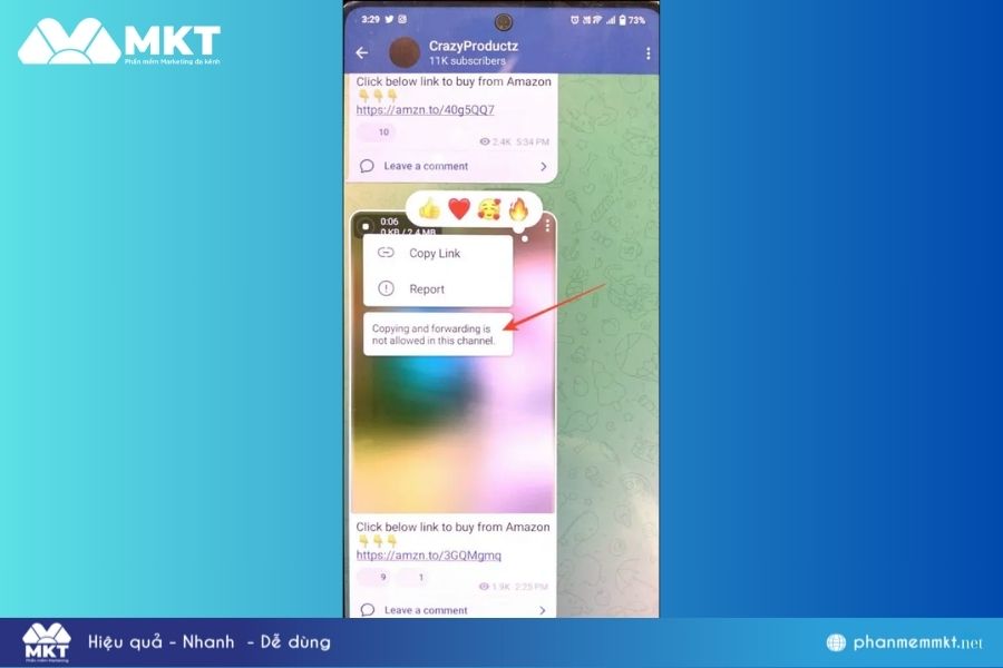 Cách tải video trên Telegram khi bị chặn Cách tải video trên Telegram khi bị chặn