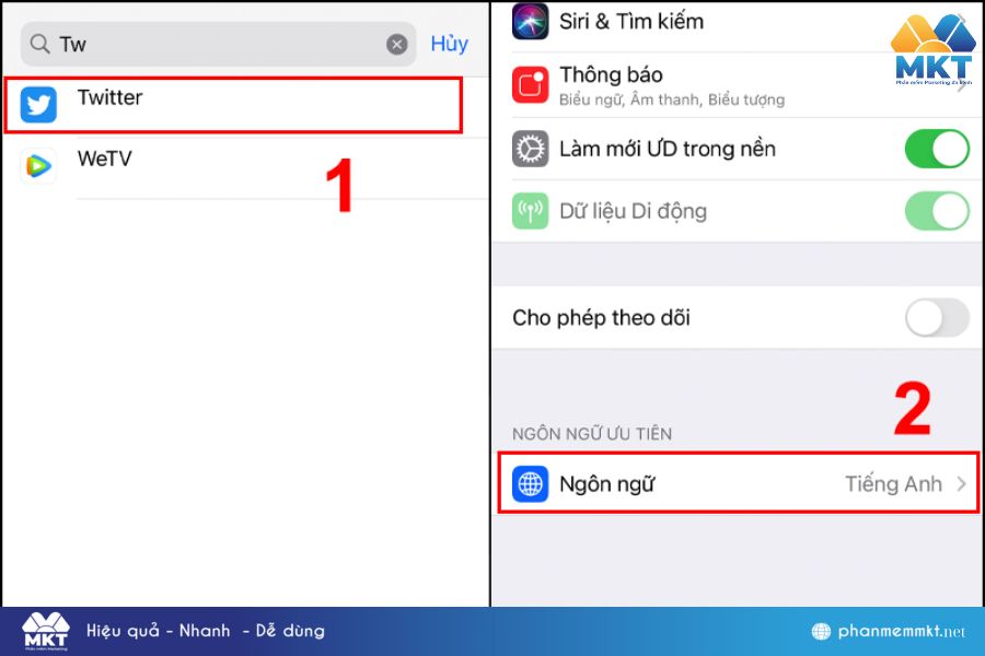 Cách thay đổi ngôn ngữ Twitter trên điện thoại Cách thay đổi ngôn ngữ Twitter trên điện thoại