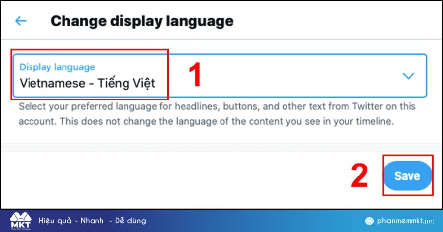 Cách thay đổi ngôn ngữ Twitter trên máy tính Cách thay đổi ngôn ngữ Twitter trên máy tính