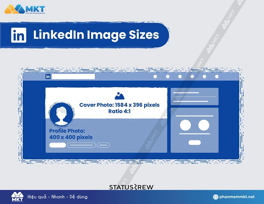 Kích thước ảnh bìa và ảnh đại diện cho trang LinkedIn Profile Kích thước ảnh bìa và ảnh đại diện cho trang LinkedIn Profile