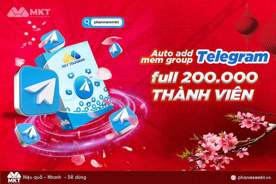 Tool kéo member Telegram tự động - MKT Telegram Tool kéo member Telegram tự động - MKT Telegram