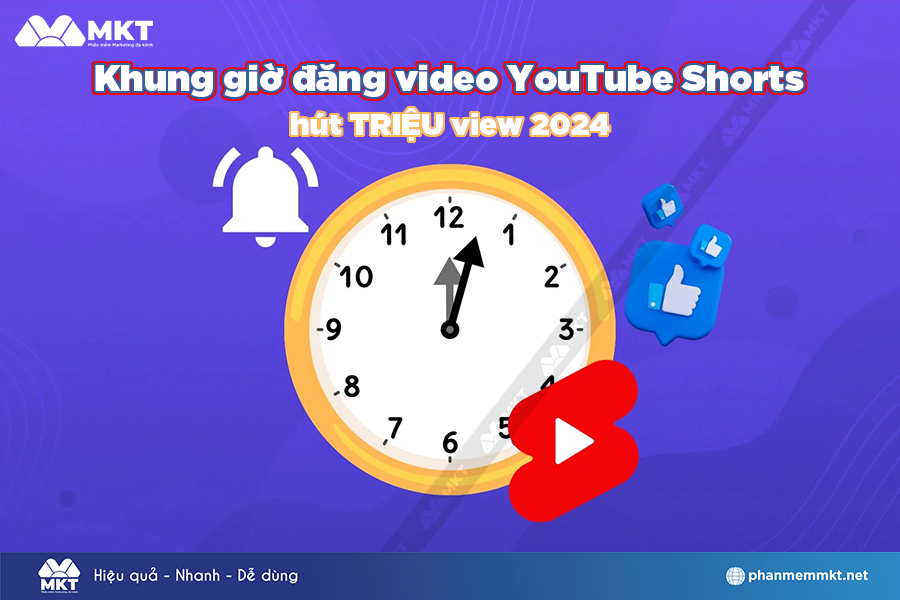 Khung giờ đăng video YouTube Shorts hiệu quả nhất Khung giờ đăng video YouTube Shorts hiệu quả nhất
