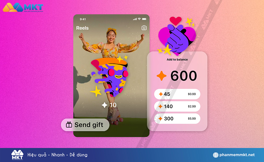 Kiếm tiền từ Quà tặng Instagram Kiếm tiền từ Quà tặng Instagram