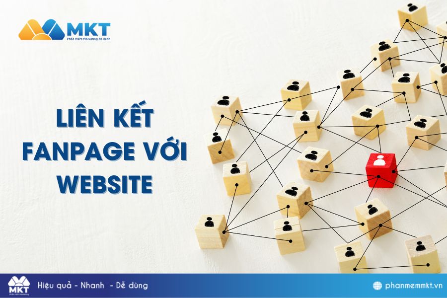 Chăm sóc fanpage hiệu quả Liên kết fanpage với website