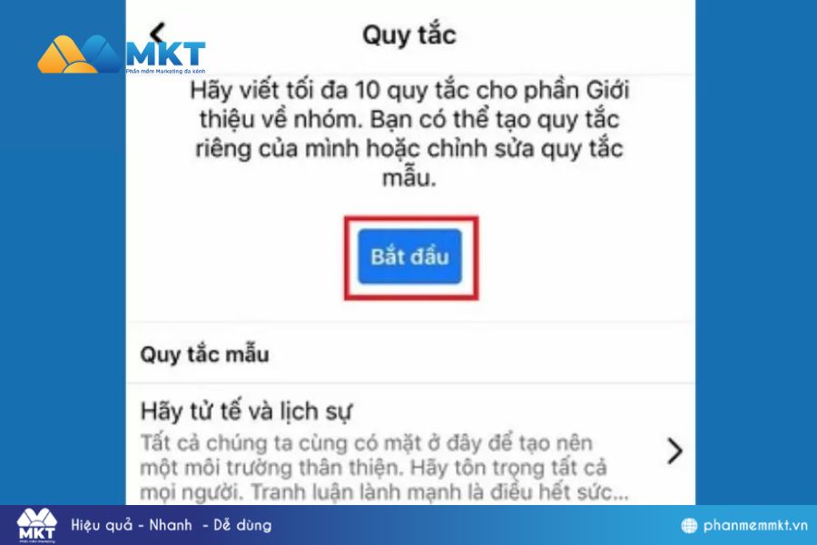 Cách thêm nội quy nhóm Facebook