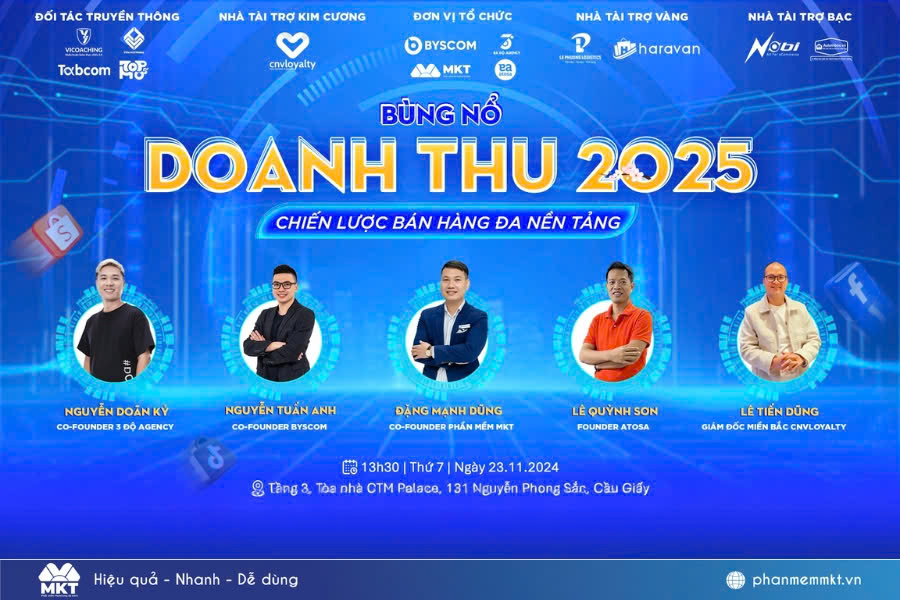 Bùng nổ doanh thu 2025: Cập nhật chiến lược bán hàng đa kênh cho doanh nghiệp